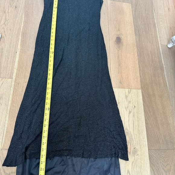 Vintage‎ Lillie Rubin Fishnet Shift Dress Black, Small - Picture 7 of 9